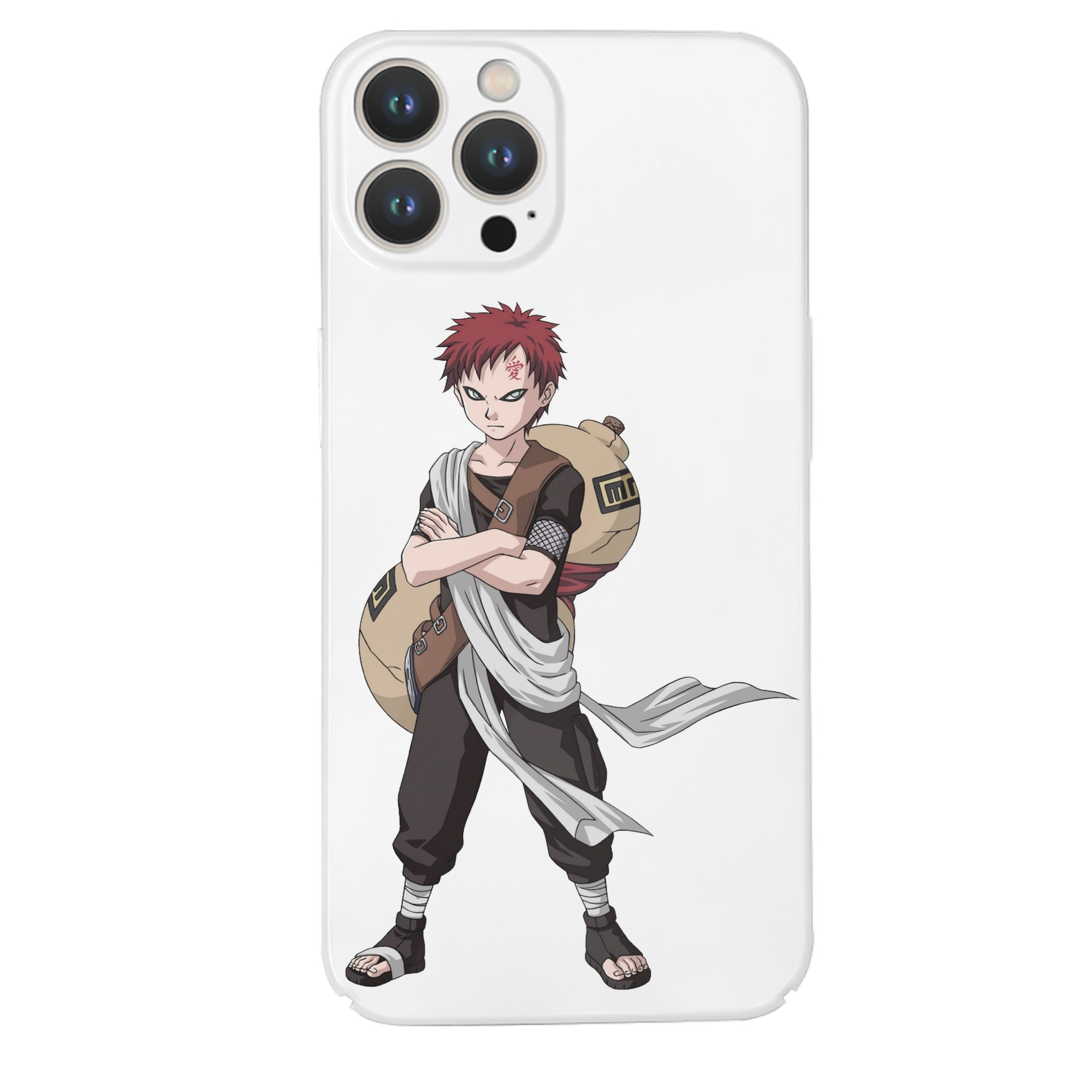 （画像用） NARUTO -ナルト- ガアラ Gaara 【iPhone 14シリーズ対応】ハードケース